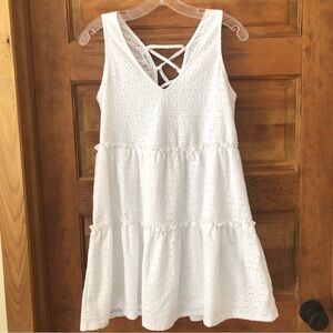 Stitch and Pine/ NWT/  White Lace Summer Dress / Size S